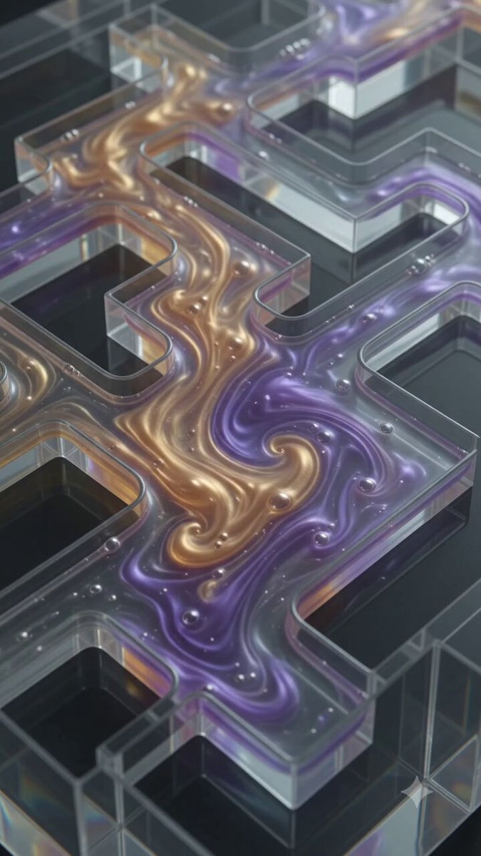 Iridescent Liquid Loop