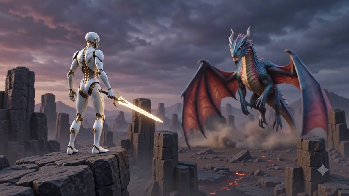 Humanoid vs Dragon